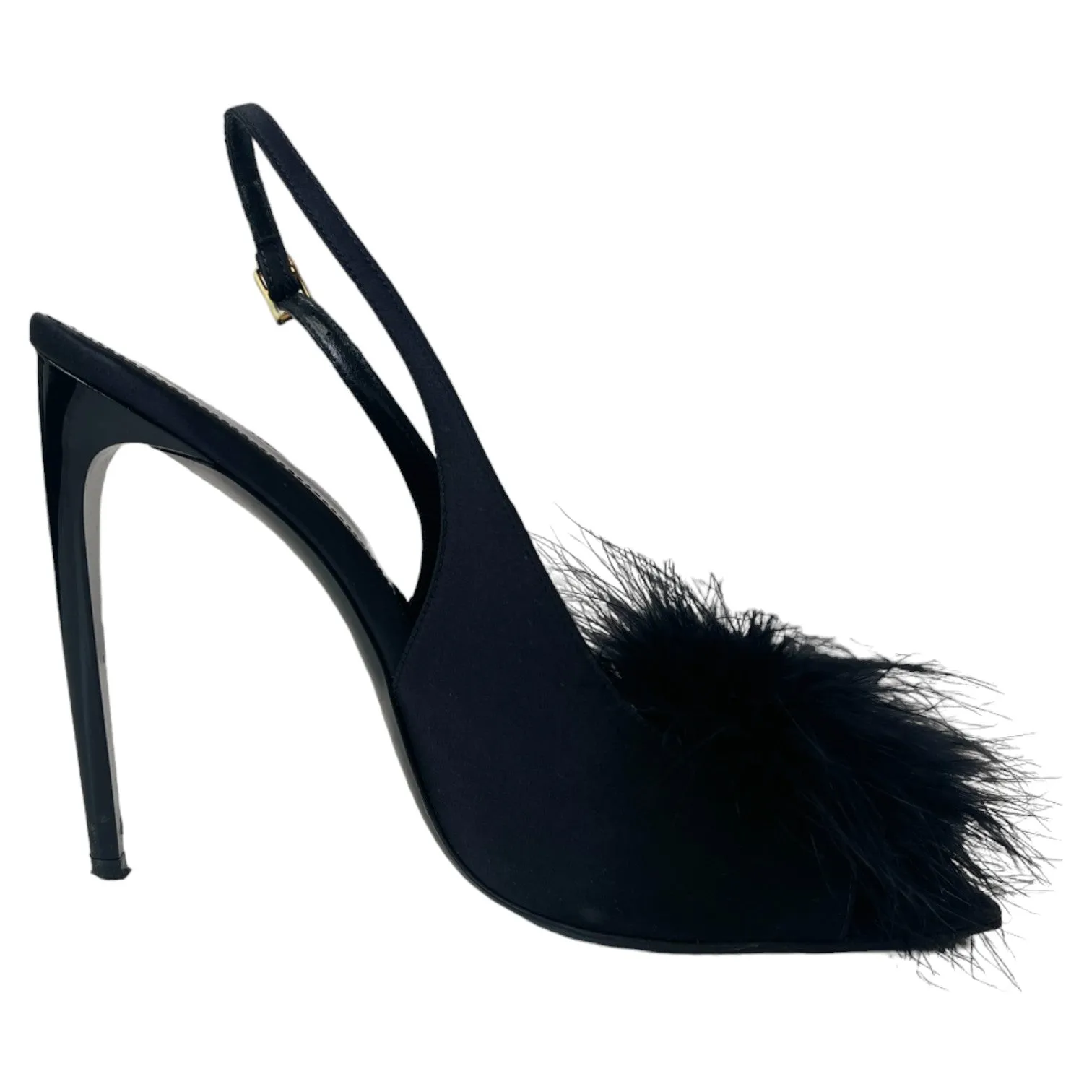 Women's Mae 110 Feather Heels Black Size EU 38 / UK 5